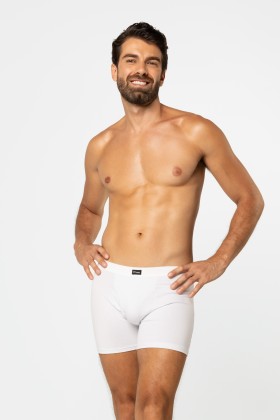 Cueca Boxer De Cotton Preto