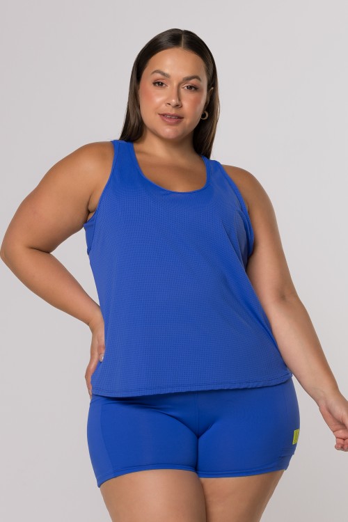 Regata Dry Fit Azul