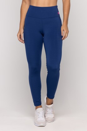 Calça Legging Básica Azul Marinho