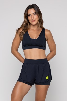 Short Dry Fit Preto