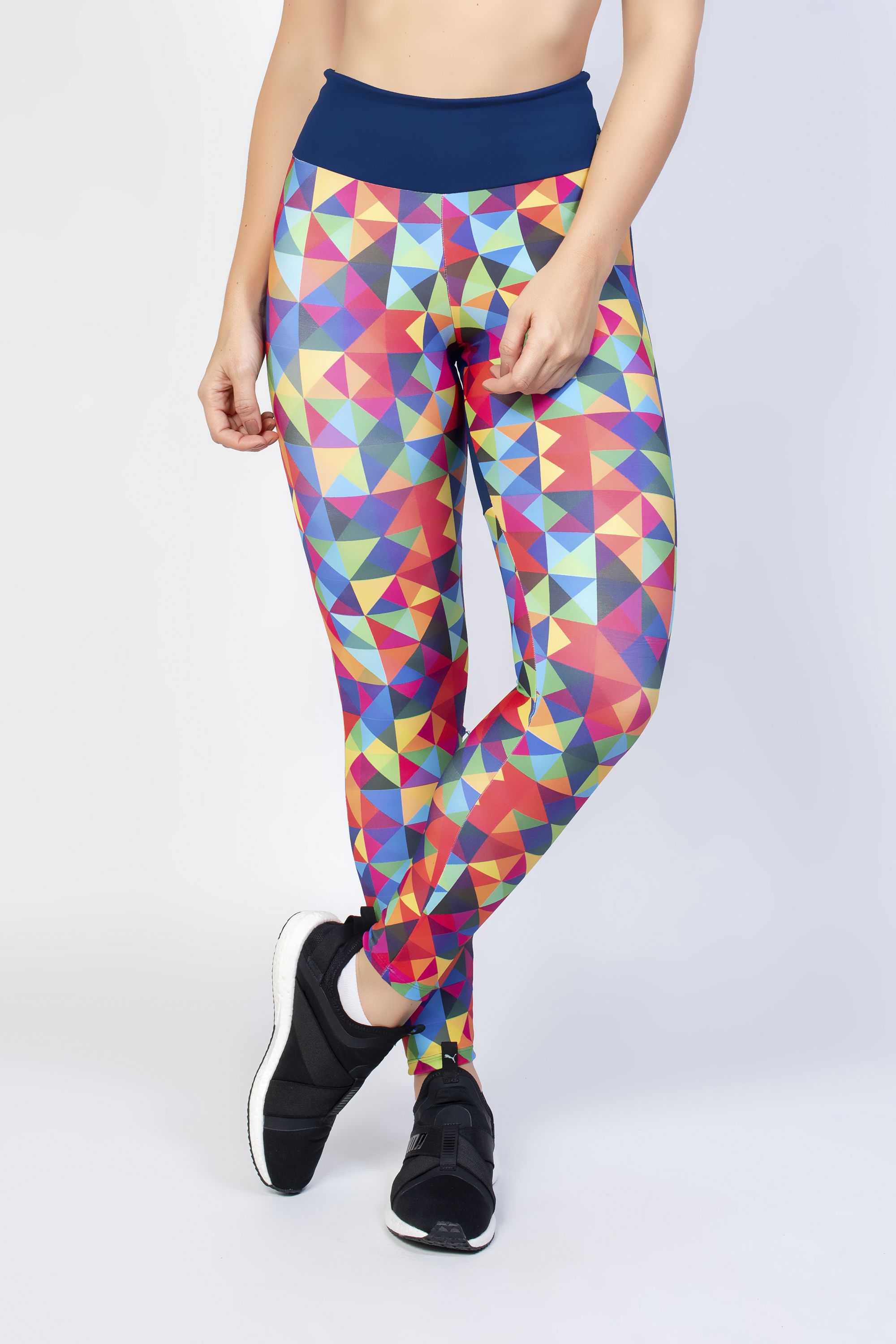 calças legging coloridas