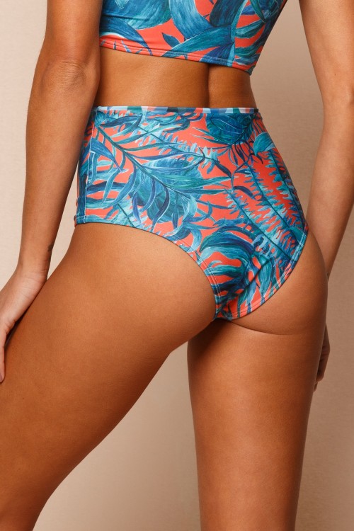 Calcinha Biquini Hot Pant Com Estampa Wild E220