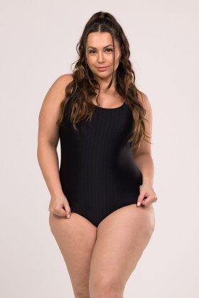 Body Maiô Com Bojo Removível Preto
