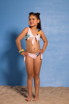 Conjunto Infantil Basic Com Lacinho Removível  E200