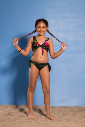 Conjunto Infantil Basic Com Lacinho Removível  E195