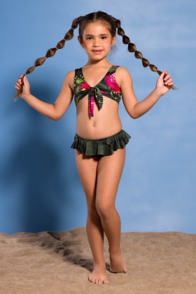 Conjunto Infantil Basic Com Lacinho Removível  E195