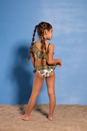 Conjunto Infantil Basic Com Babado E146