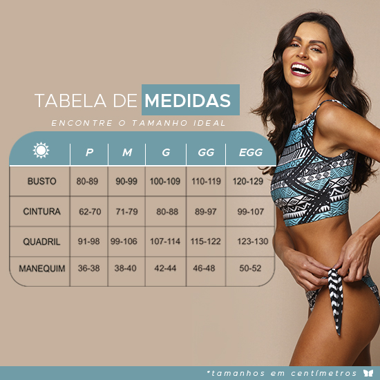 Tabela de medidas